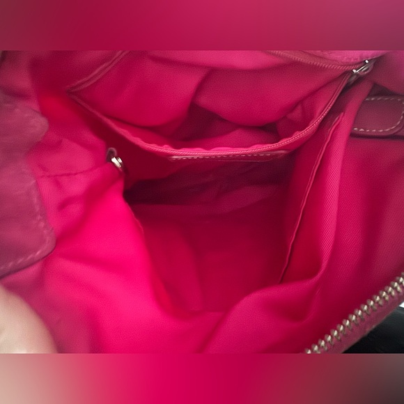 Coach Hot Pink Signature & Suede Bag #9362 - Picture 10 of 10